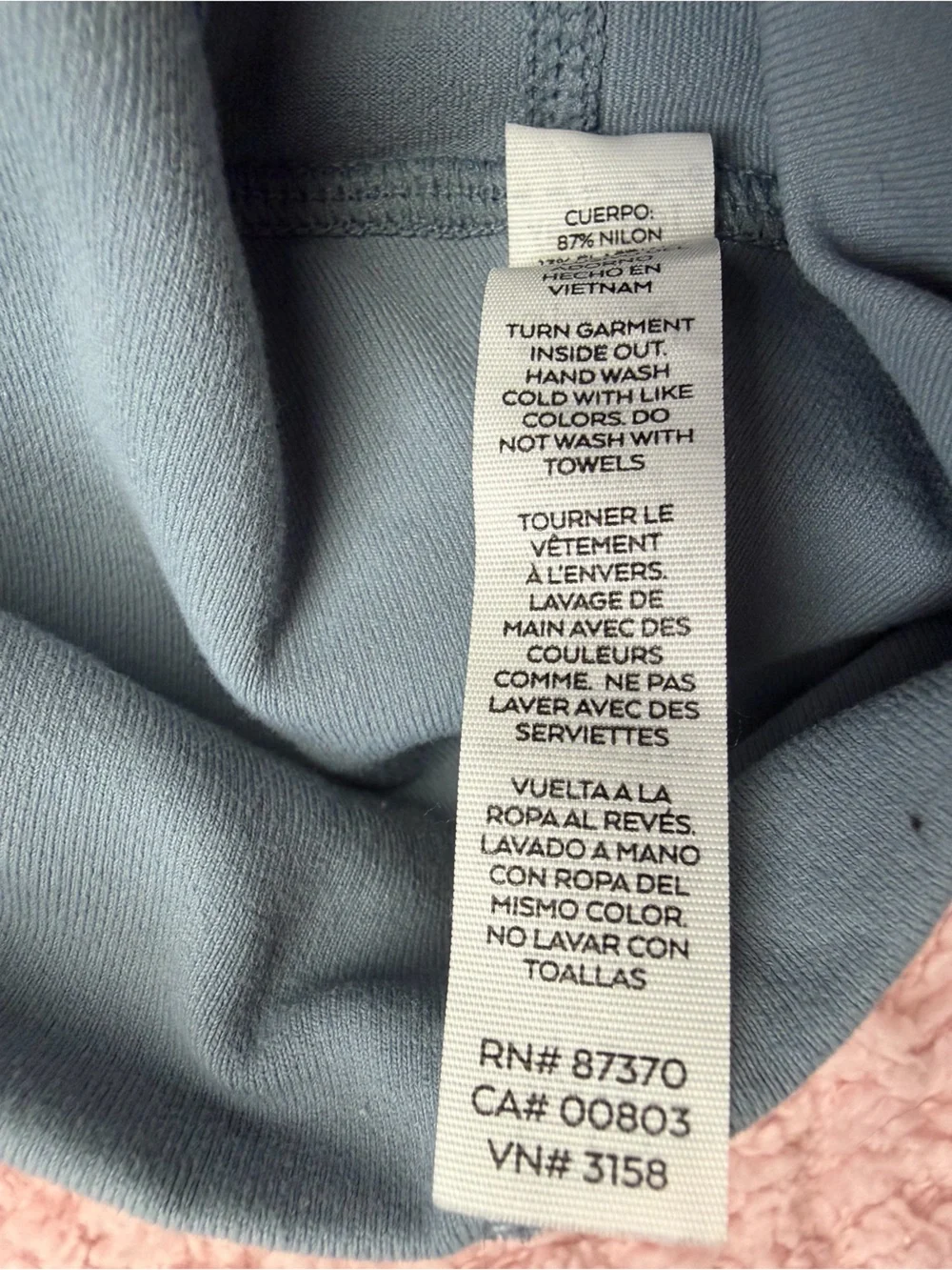 ALO Yoga Women's Slate Gray Moto Leggings- Size S